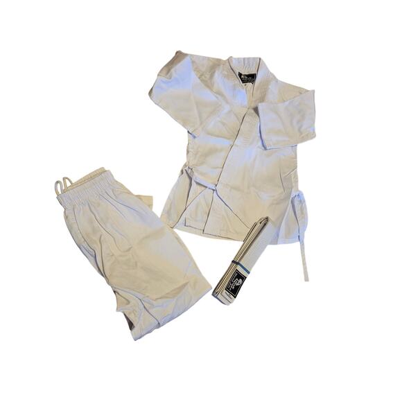 Hawk Sports Karate Uniform for Kids Lightweight Student Karate Gi with Belt 0 - Picture 2 of 4